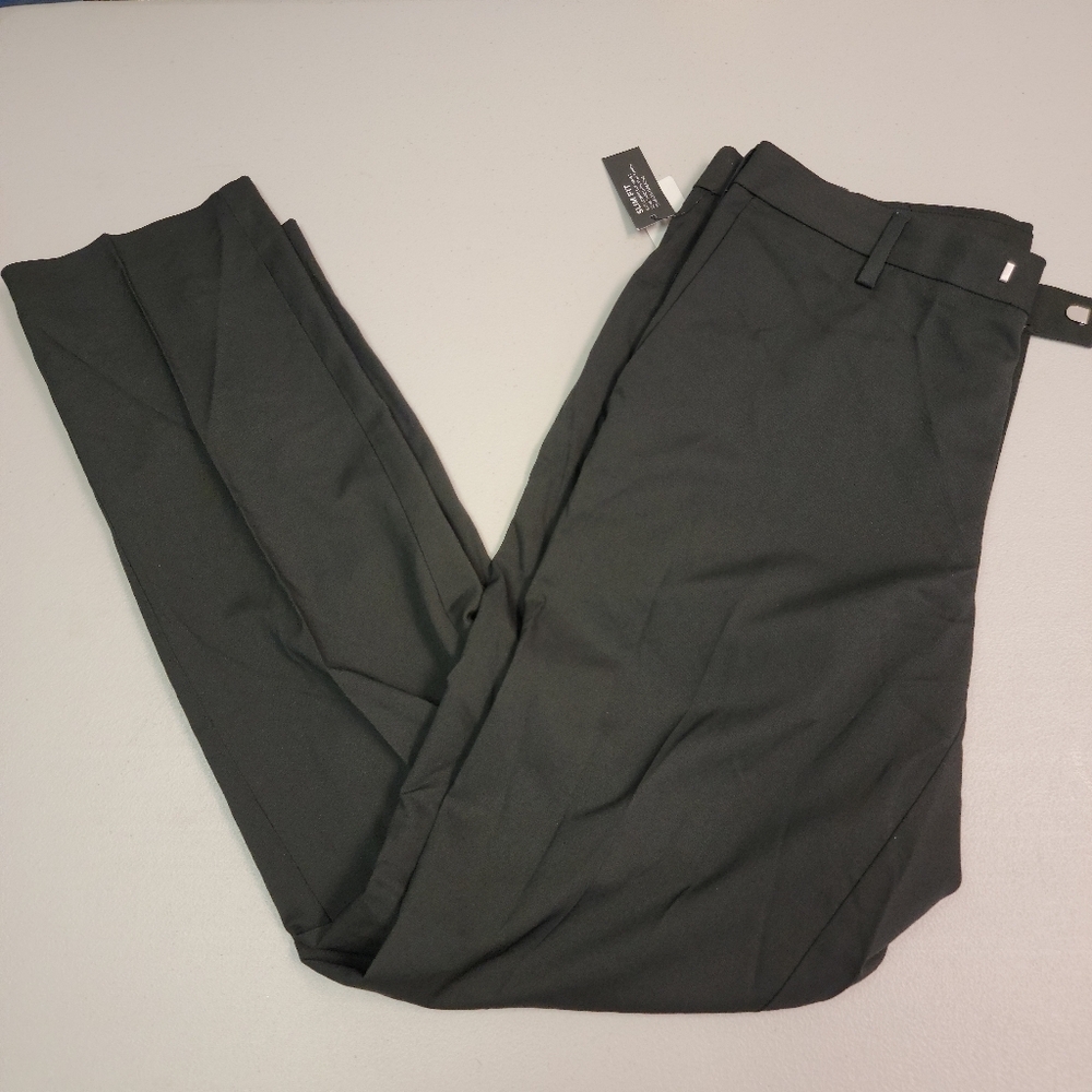 Van Heusen‎ Men's Slim Fit Black Dress Pants